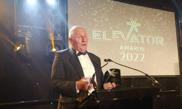 Rob Edwards, whose lifetime achievements were celebrated at the 2022 Elevator Awards.