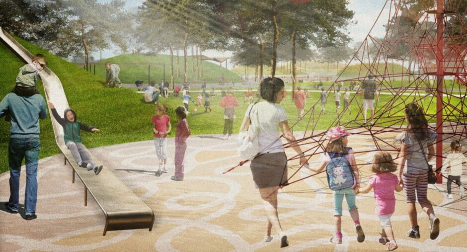 A closer look at how the playpark could come to life. 