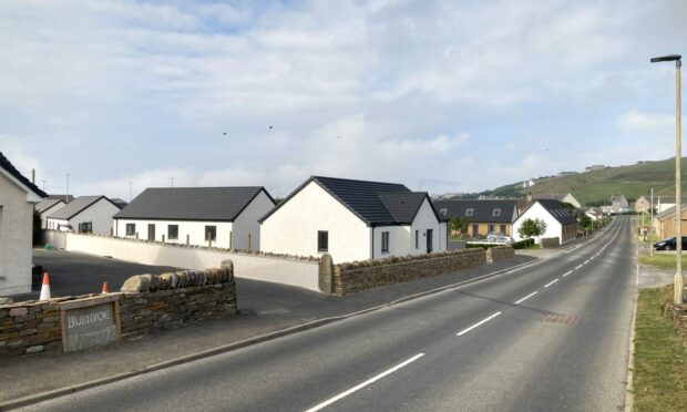 Orkney council's planning committee gave the plans for new houses at Cairston Stromness the thumbs-up