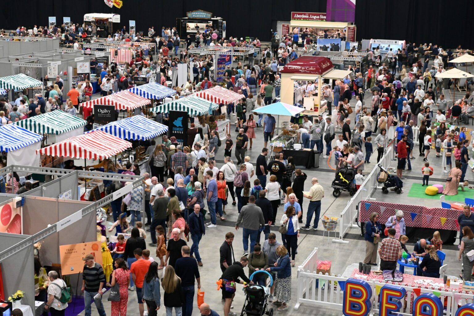 Interactive map of farmers' markets in Aberdeen and Aberdeenshire