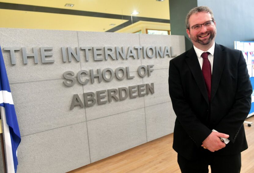 Nick Little from Aberdeen International School.
