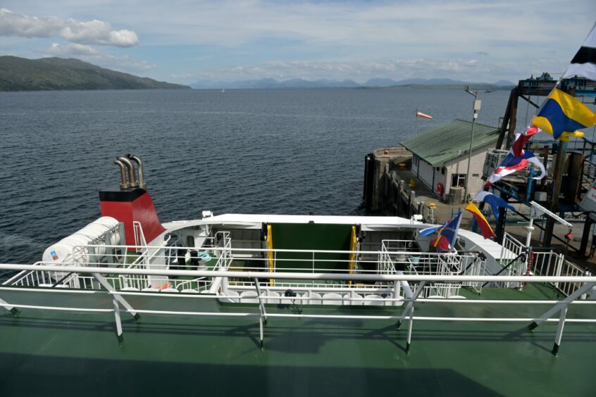 The Loch Frisa which sails between Oban and Craignure. 