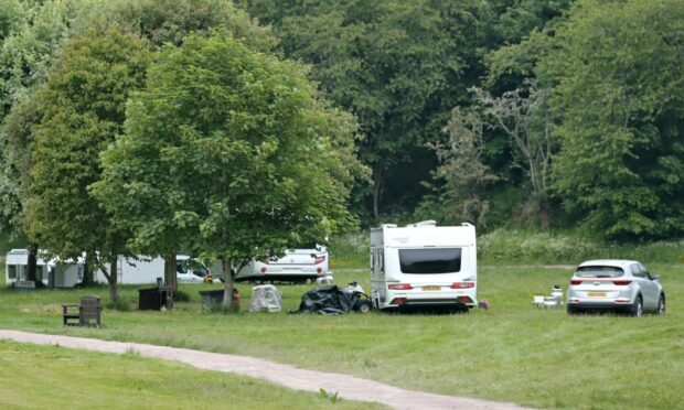 The Travellers' camp on the former Torvean golf course led to the cancellation of a parkrun last year