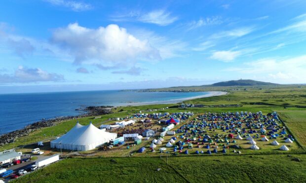 Tiree Music Festival.