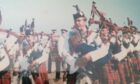 Pipe Major James Riddell, who was born in Stonehaven, wrote Crags Of Tumbledown Mountain 'on the back of a ration pack'.