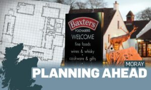 Change of use for Baxters Highland Village is included in latest planning applications.