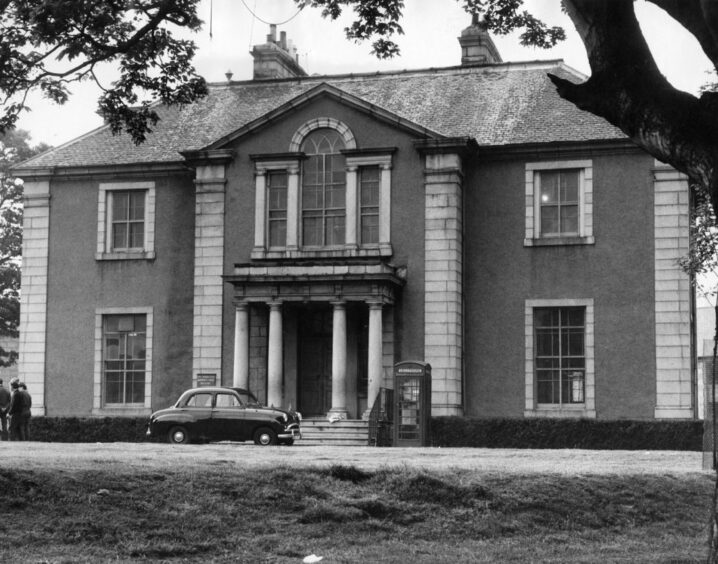 Powis House, seen here in 1965, has been a community centre in Kittybrewster since 1942. It was built by Hugh Leslie of Powis in 1802.
