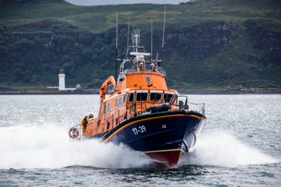 Lifeboat in Mull.