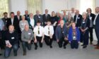 Funders, members of the project team, politicians and guests take time for a photo in the wellness room Rockfield Centre. Supplied by Rockfield Centre/ Kevin Mcglynn,