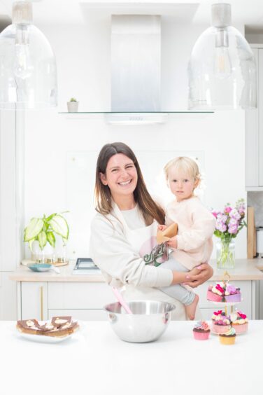 Jemma with her daughter, Marnie.