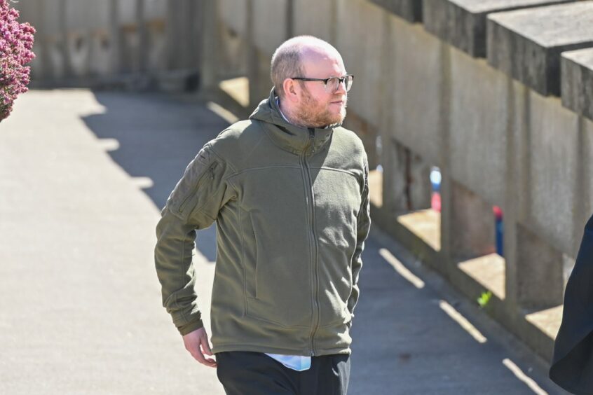Scott Gerrard claimed that someone had stolen his identity and had sent an indecent image of him to the underage decoy.