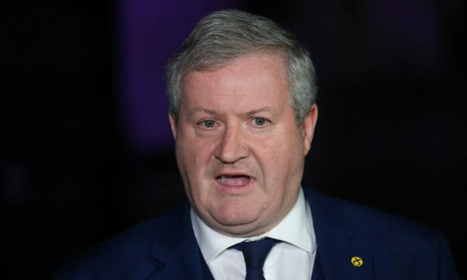 Ian Blackford has rubbished claims he will quit his role.