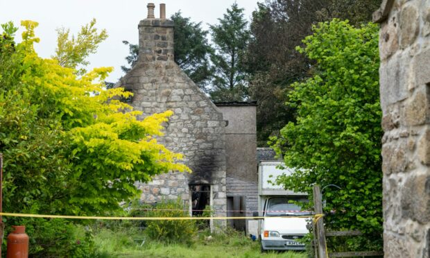 A vehicle and derelict property were found alight on Saturday night. Photo: Jasperimage.