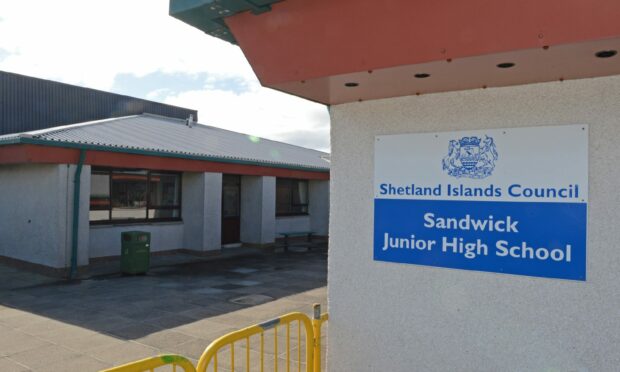 Sandwick Junior High, Shetland.