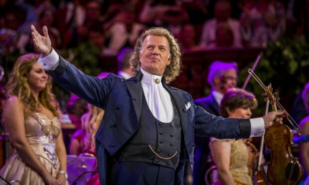 Andre Rieu is coming back to perform at Aberdeen's P&J Live. Image: P&J Live.