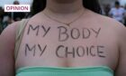 An abortion rights demonstrator protests in Washington DC, USA (Photo: Probal Rashid/ZUMA Press Wire/Shutterstock)