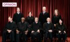 Members of the US Supreme Court pose for a group photo in 2021 (Photo: Erin Schaff/Shutterstock)