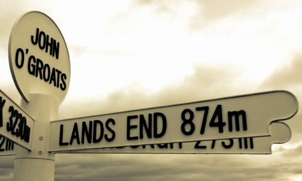 The walk from Land's End to John O' Groats  typically takes between two and three months (Photo: John Gillard/Shutterstock)