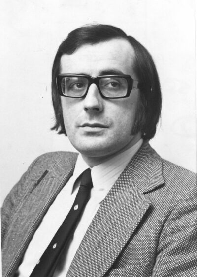 Vic Robertson, in 1973.