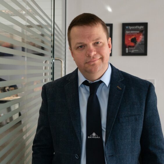 Skyrora chief executive Volodymyr Levykin.