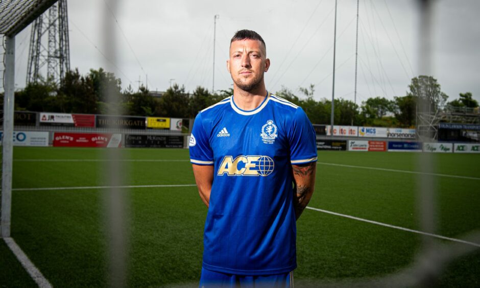 Cove Rangers midfielder Connor ScullyConnor Scully