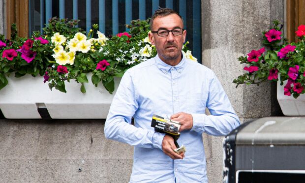 Gavin Cutter appearing at Aberdeen Sheriff Court. Picture by Wullie Marr / DCT Media.