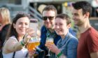 Midsummer Beer Happening festival-goers enjoying themselves in Stonehaven last summer. Image: Wullie Marr/ DC Thomson.