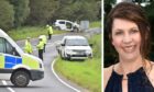 Primary school teacher Yvonne Lumsden was killed in the crash on the A948.