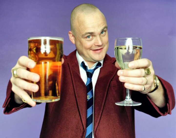 Cheers... Al Murray's pub landlord will be serving up laughs at the Music Hall in Aberdeen.