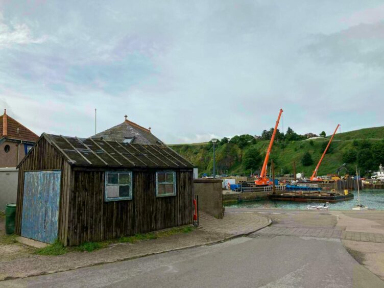 The old shed could soon be serving up delicious scoops to be enjoyed looking out to the horizon.