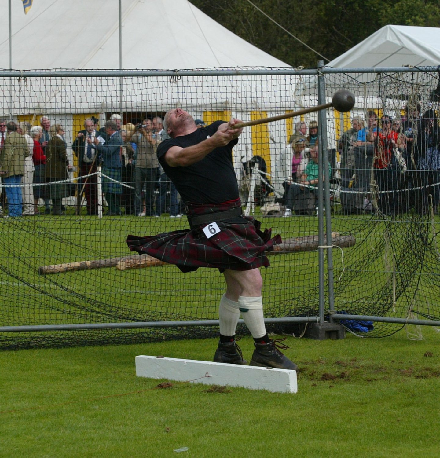 Stephen King at the Argyllshire Gathering.