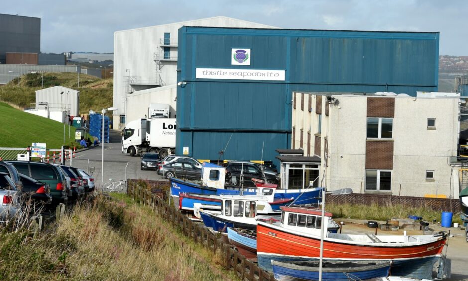 Thistle Seafoods in Boddam