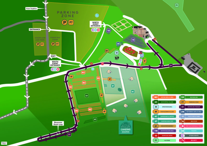 Site map.