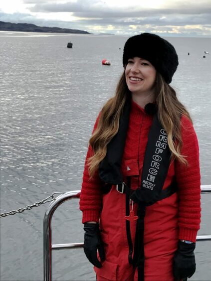 Rhianna Rees, coordinator at the Seaweed Academy at the Scottish Association for Marine Science says there is a "such a broad range of people" excited about seaweed.