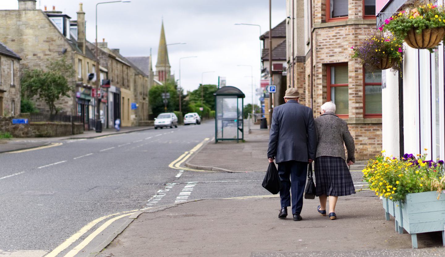A significant proportion of Scotland's population are elderly