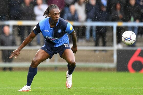 Aberdeen are interested in Wycombe Wanderers defender Anthony Stewart. Photo by Dennis Goodwin/ProSports/Shutterstock