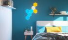 Smart lights such as the Nanoleaf Shapes Starter Kit are a way of creating atmosphere in a room.