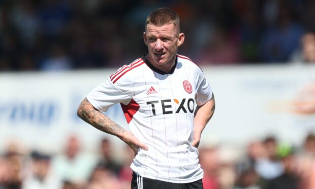 Aberdeen FC's Jonny Hayes. Image: Shutterstock.