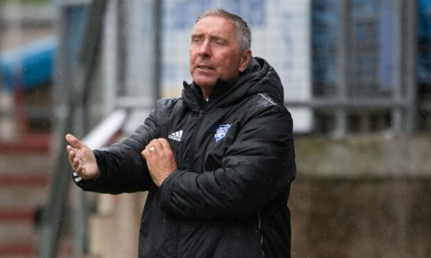 Former Peterhead manager Jim McInally. Image: SNS