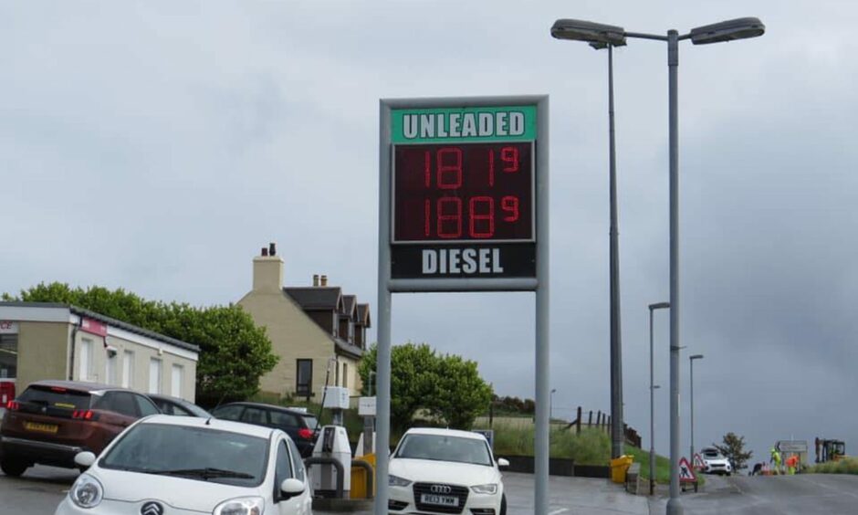 fuel prices lewis