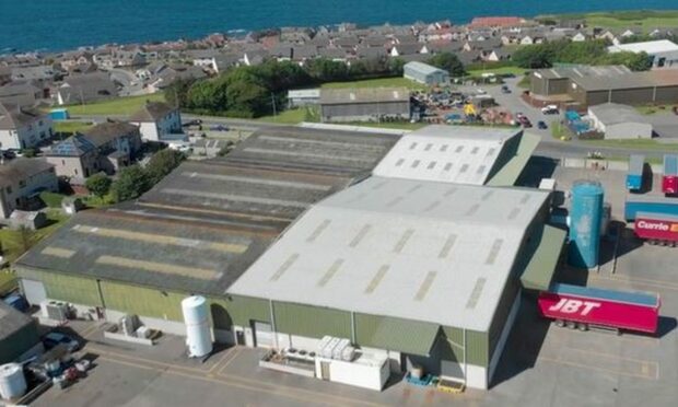 The Macb factory in Macduff. Image: Refresco