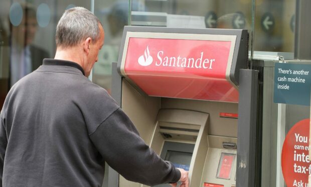 18.3% of Scotland's ATMs have gone in the past four years. Image: John Stillwell / PA Wire