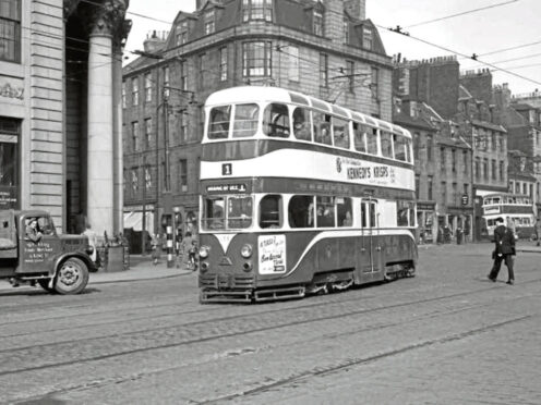 A reader has suggested that trams should return to Union Street