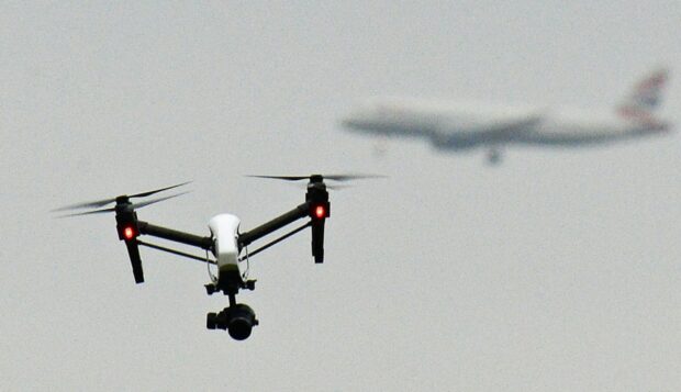 Drone Aberdeen Airport