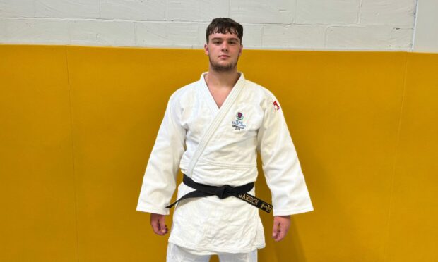 Garioch judoka Andrew McWatt. Picture by Judo Scotland