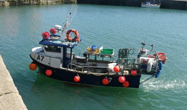 The Seafood Bothy on the pier in Stonehaven Harbour. Picture by Chris Sumner.