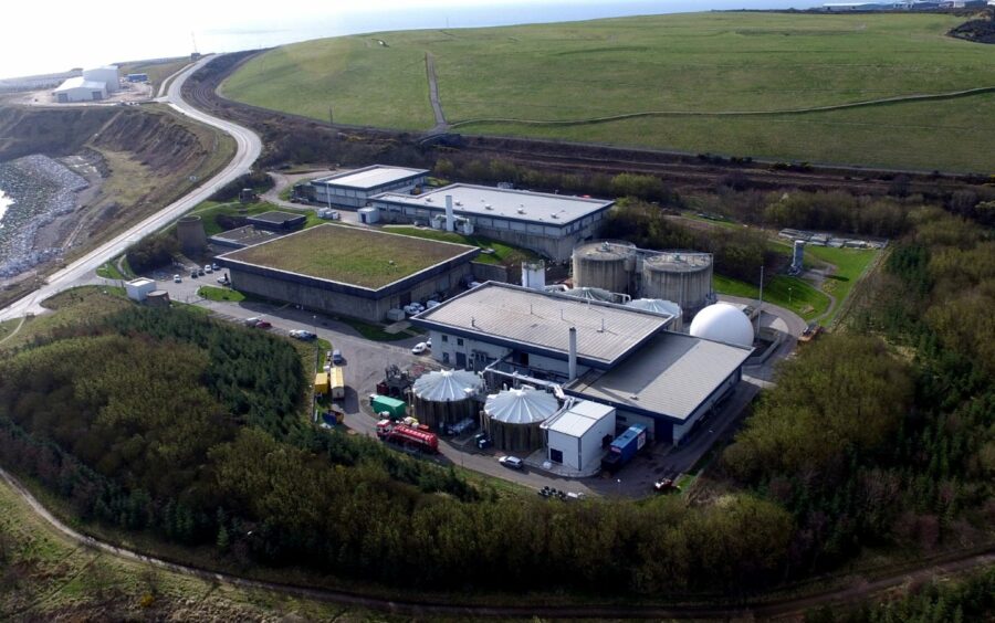 The Scottish Water Waste Plant
