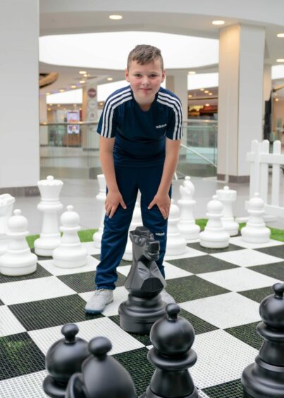 Supersized chess game at Bon Accord (things to do with kids this summer in Aberdeen)