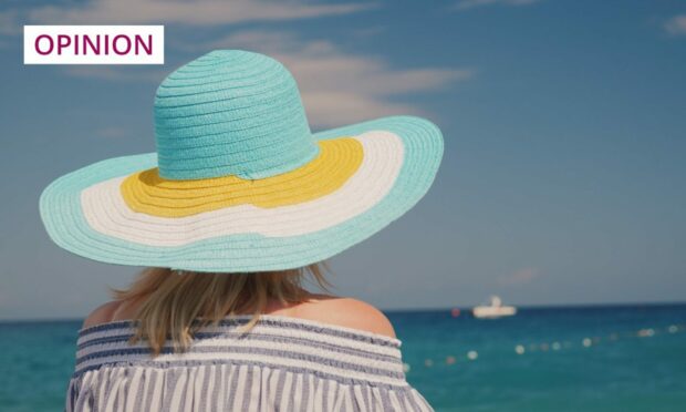 You'll now find me wearing a sun hat. Picture by Shutterstock