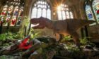 The Natural History Museum's touring exhibition, T Rex: The Killer Question at Peterborough Cathedral. Jacob King/PA Wire